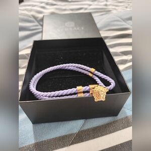 Versace Braided Medusa Bracelet